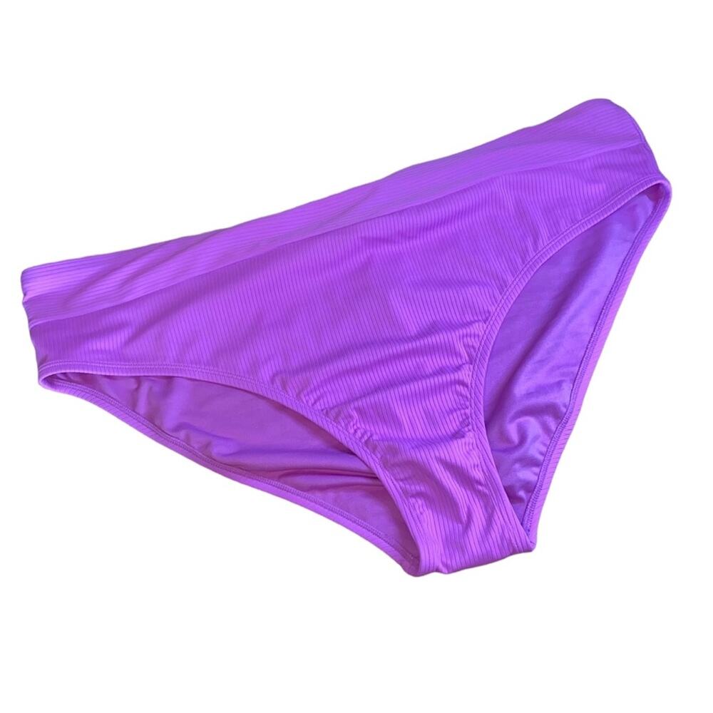 NWT‎ Stoney Clover Lane x Target Purple High Waist High Leg Bikini Bottoms 3X